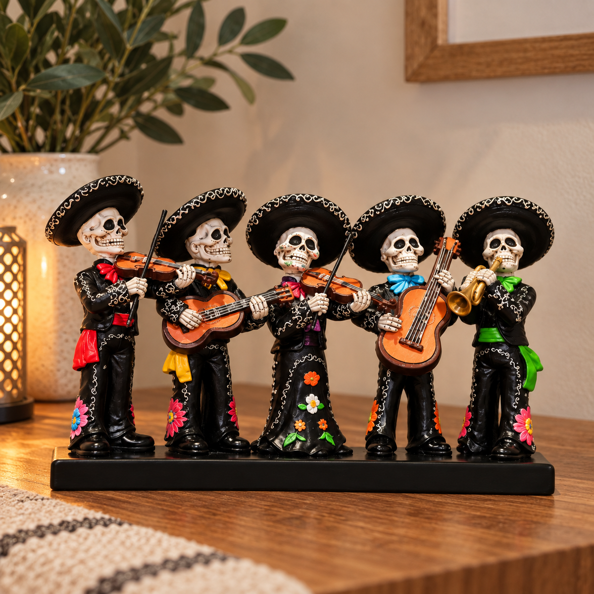 Halloweenfigurer i Resin – Dekorativ Halloweenprydnad