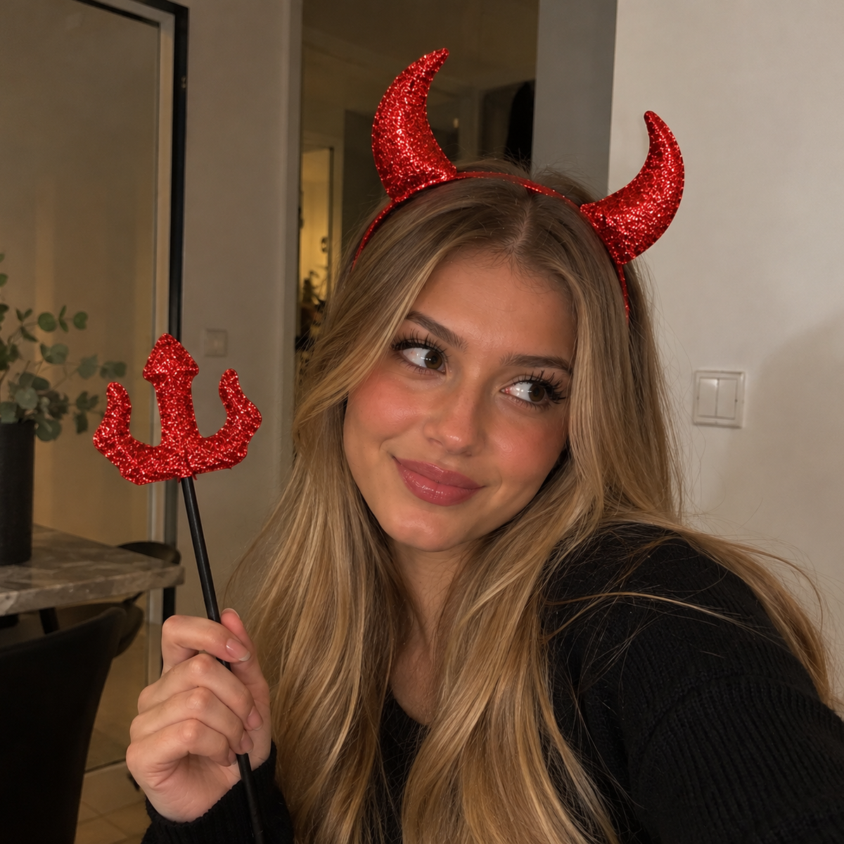 Halloween Hårband – Rolig Huvuddekoration för Maskerad