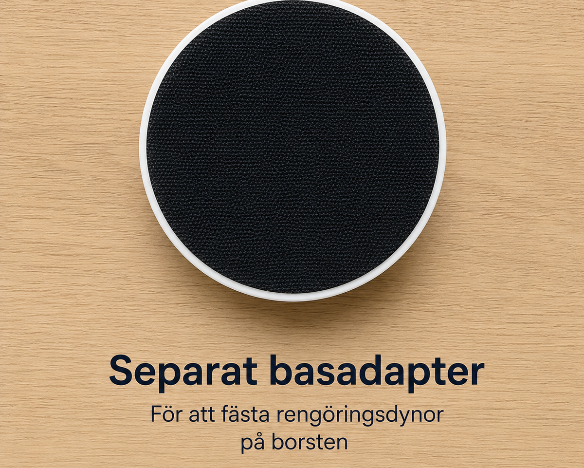 Elektrisk Rengöringsborste 6-i-1 – Multifunktionell Disk- & Städborste
