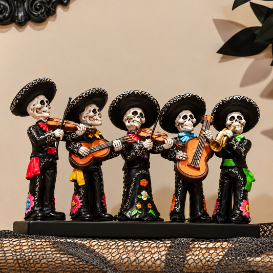 Halloweenfigurer i Resin – Dekorativ Halloweenprydnad