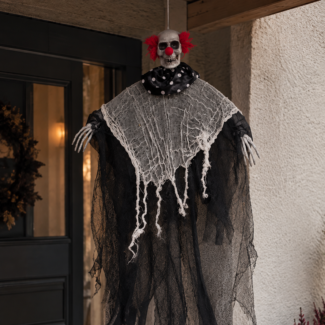Halloween Hängande Döskalle – Kuslig Dekoration