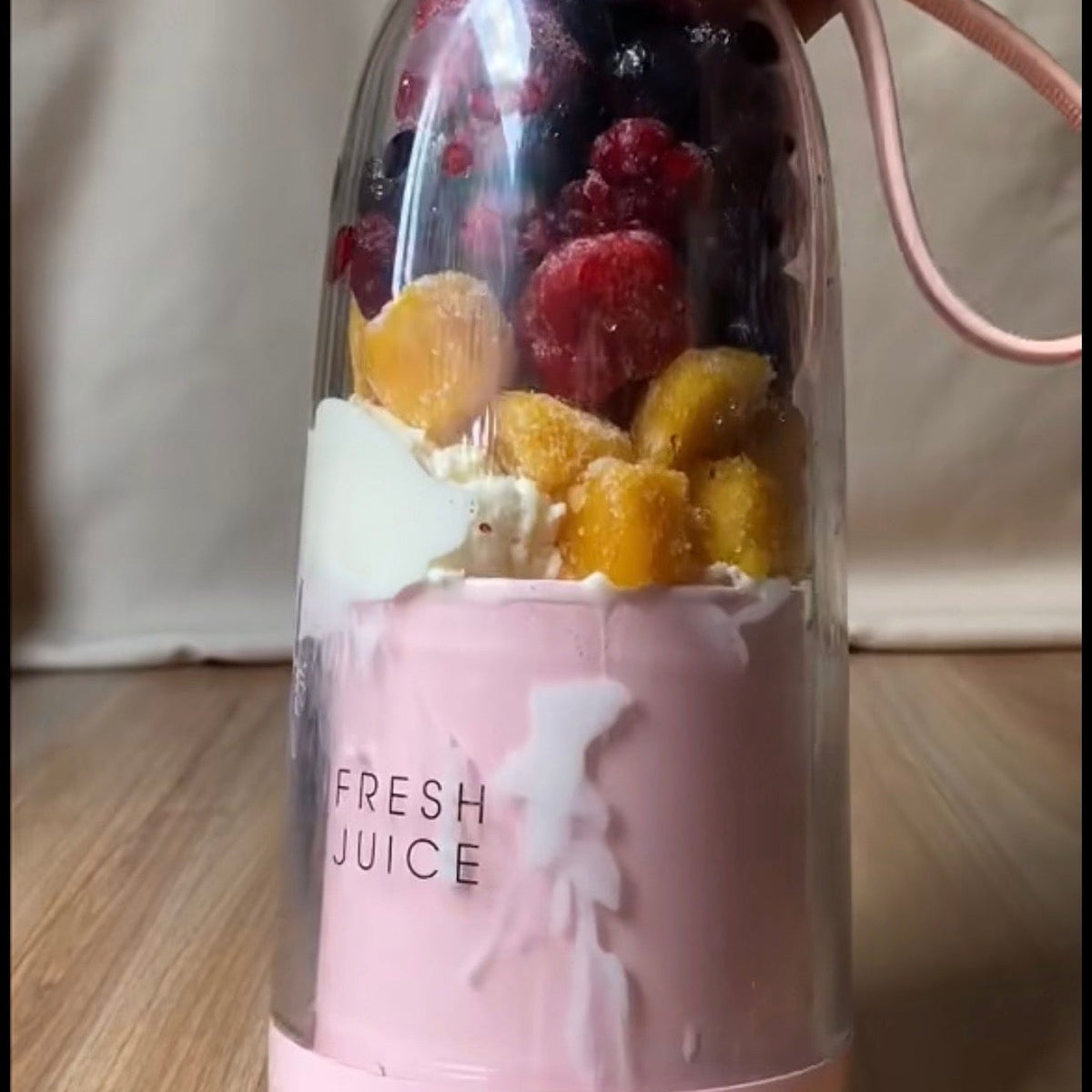 Bärbar Mini-Blender – Uppladdningsbar Smoothie- & Juiceblender