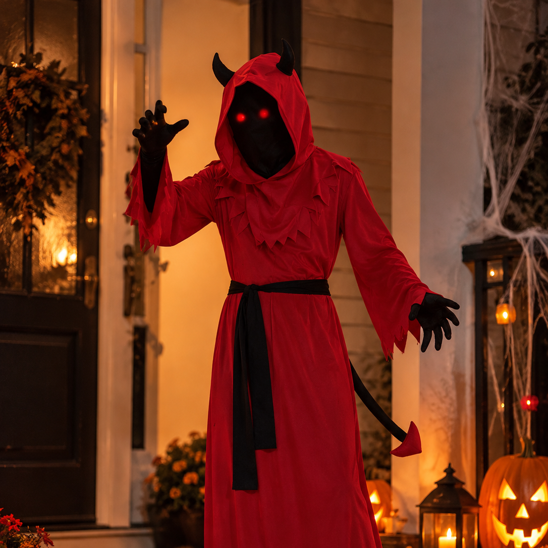 Demonkostym för Halloween – Skrämmande Utklädnad